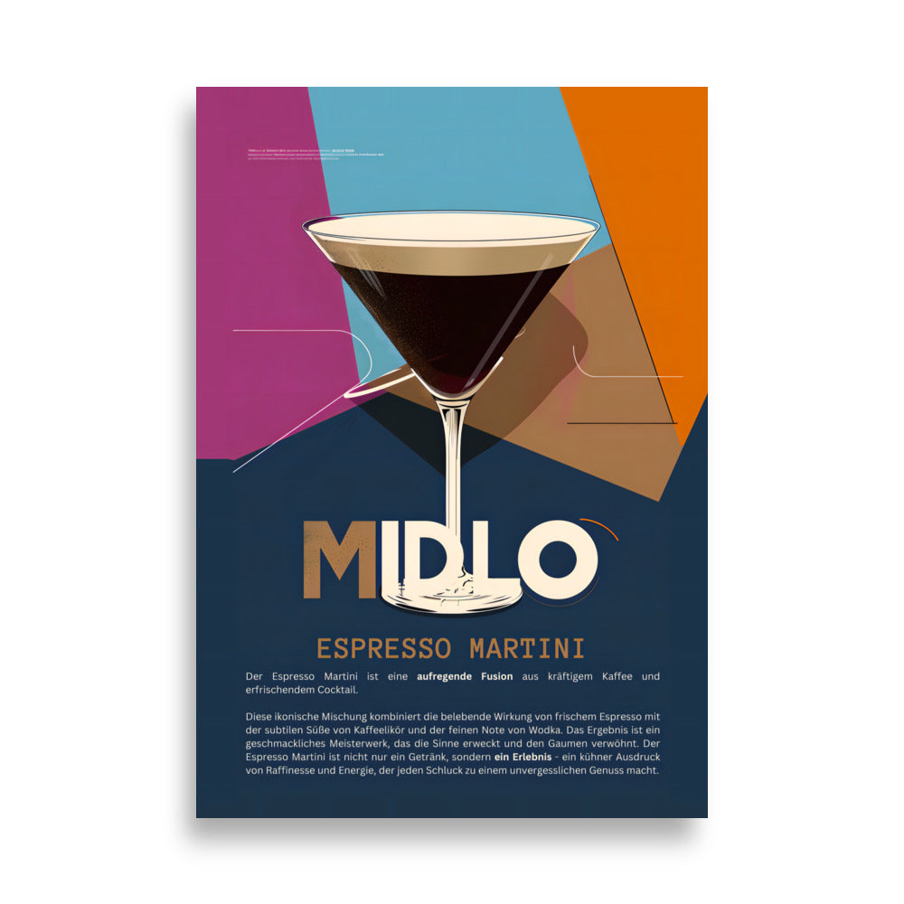 Poster Espresso Martini MIDLO