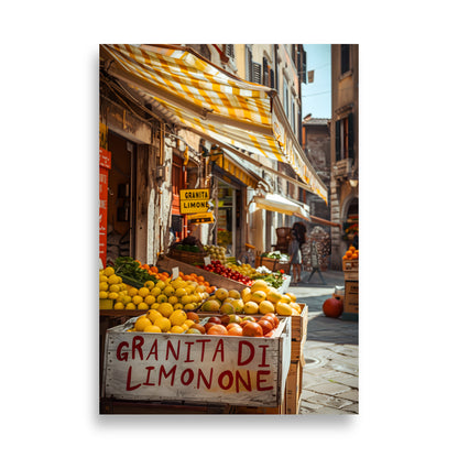 Poster Granita di Limone